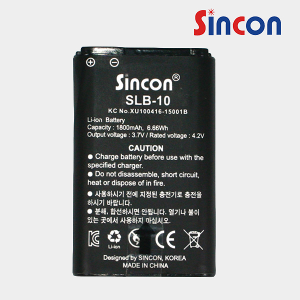 [PRODUCT_SEARCH_KEYWORD] 신콘 리튬배터리 SLB-10